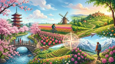 What are the best places to visit in the springtime?