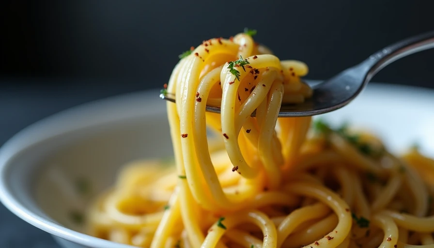 Visual context for uni pasta recipe venice
