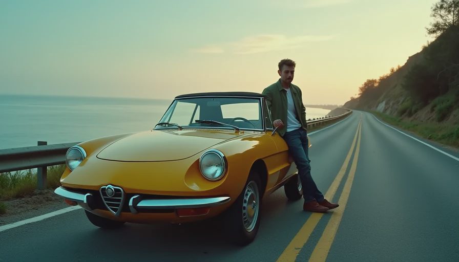 Visual context for alfa romeo spider