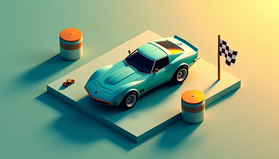 Visual context for corvette c4