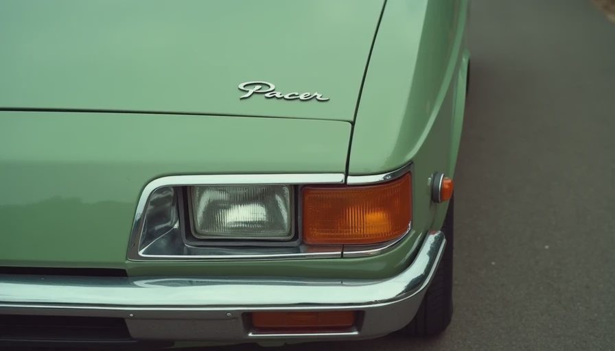Visual context for american motors pacer car