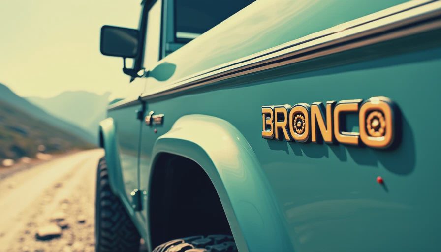 Illustration for ford bronco sasquatch package