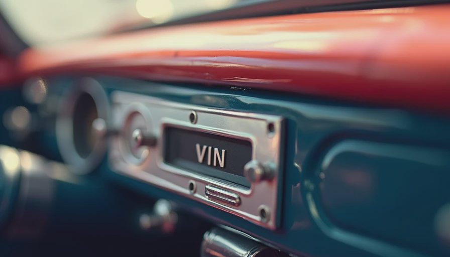 Visual context for check vin number classic cars