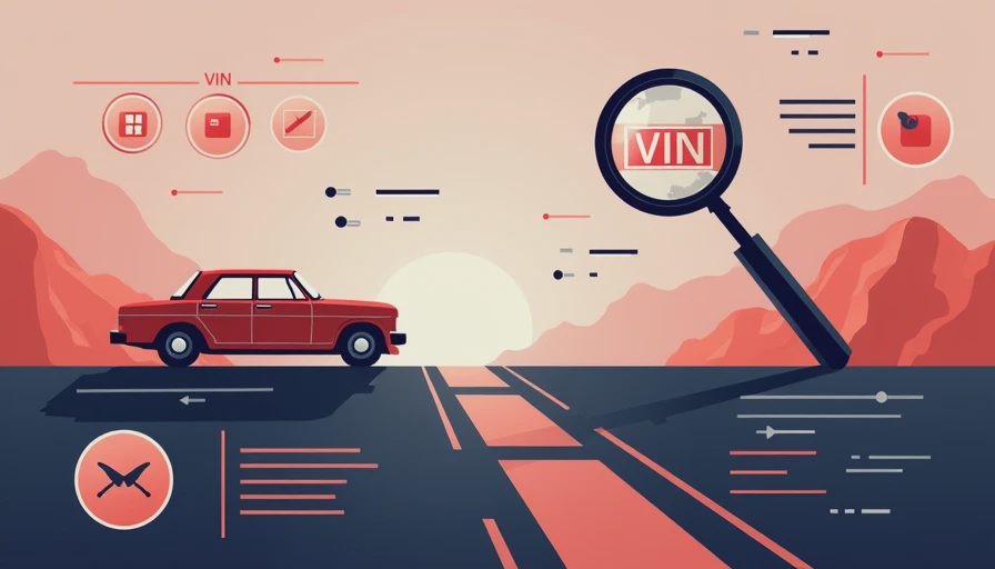 Illustration for check vin number classic cars