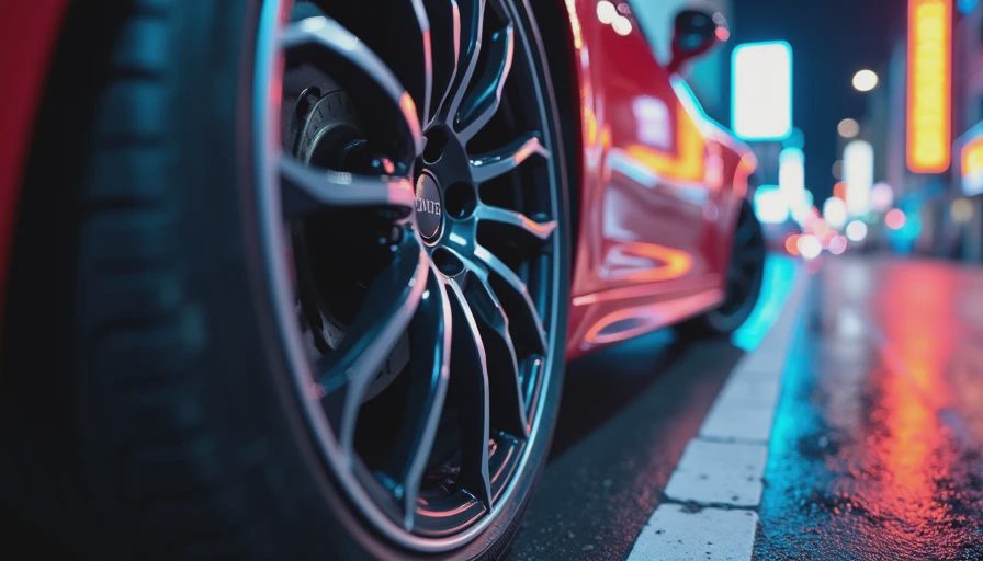 Visual context for 20 inch vs 18 inch wheels