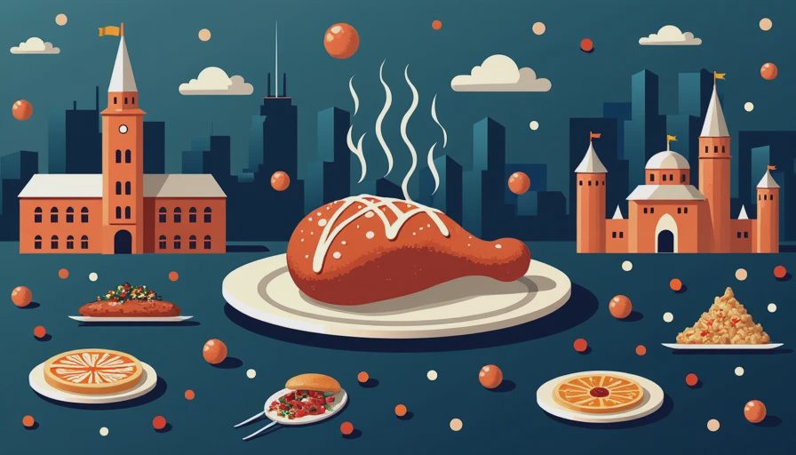 Visual context for best chicken vesuvio in chicago