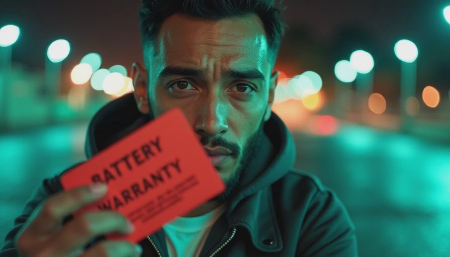 Illustration for diehard red battery warranty