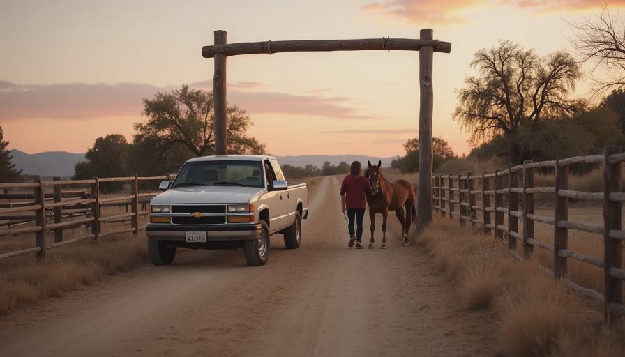 Visual context for hitching post casmalia california