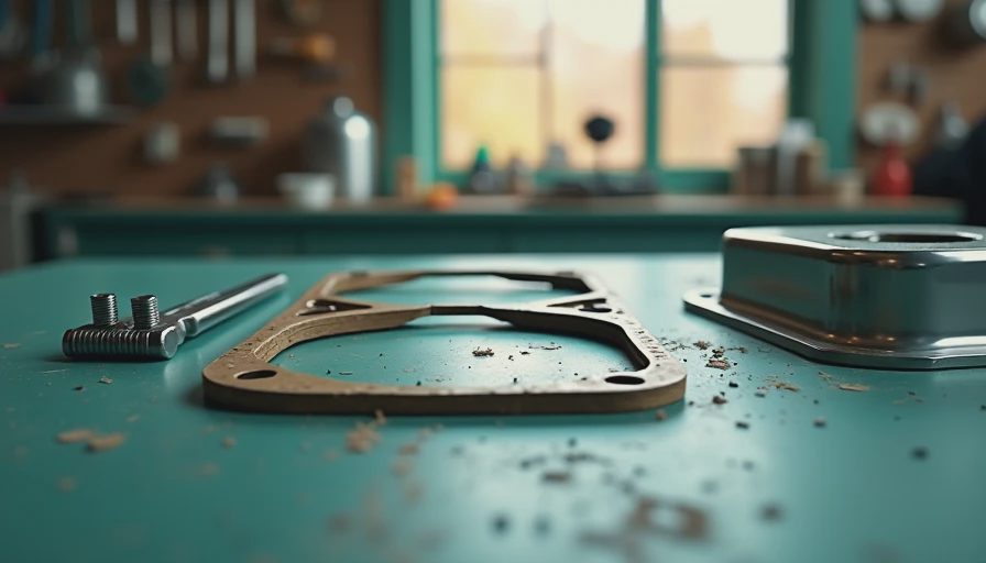 Visual context for how to install a oil pan gasket