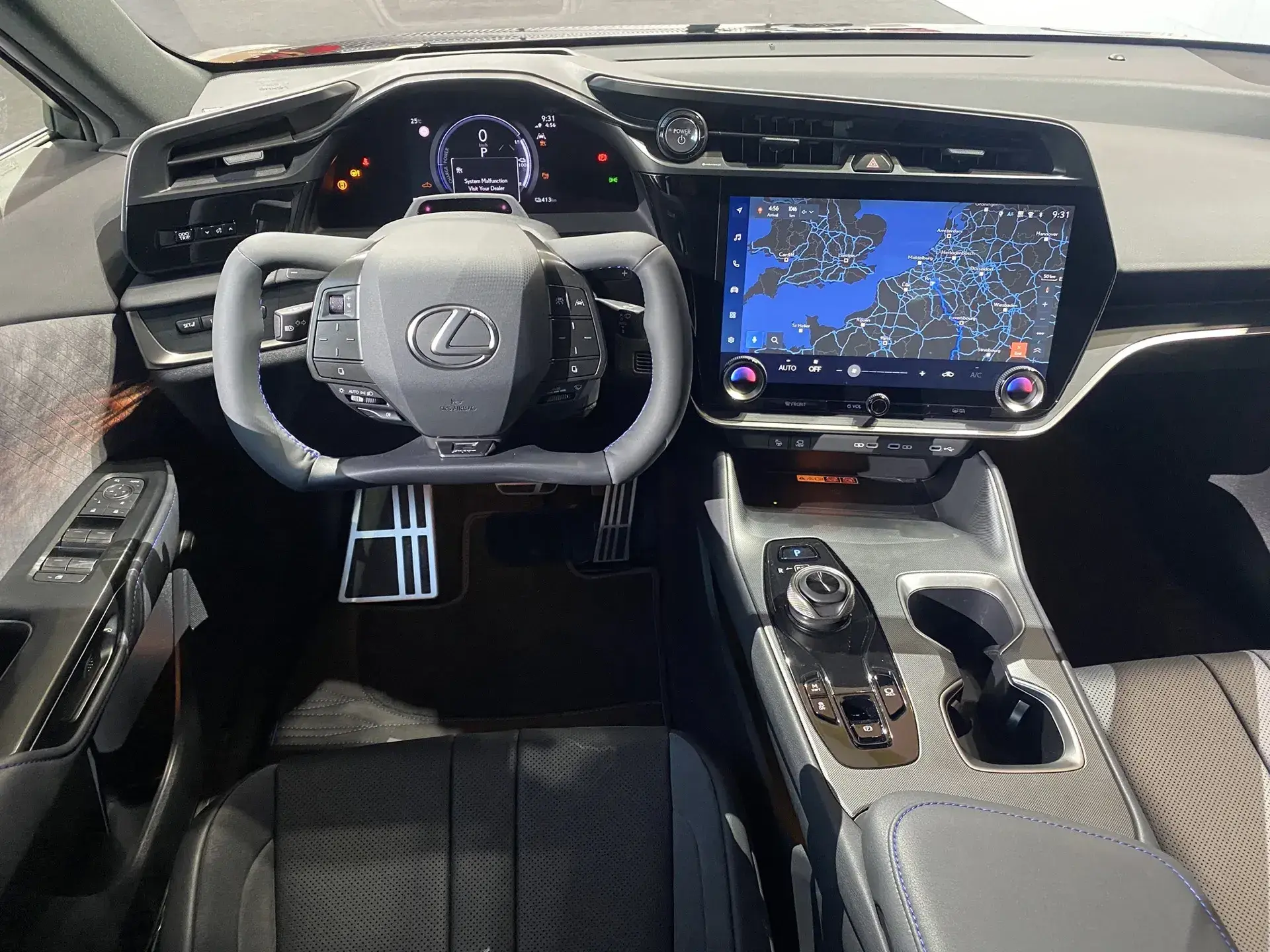 2026 Lexus RZ 550e F Sport adds power, simulated gear shifts