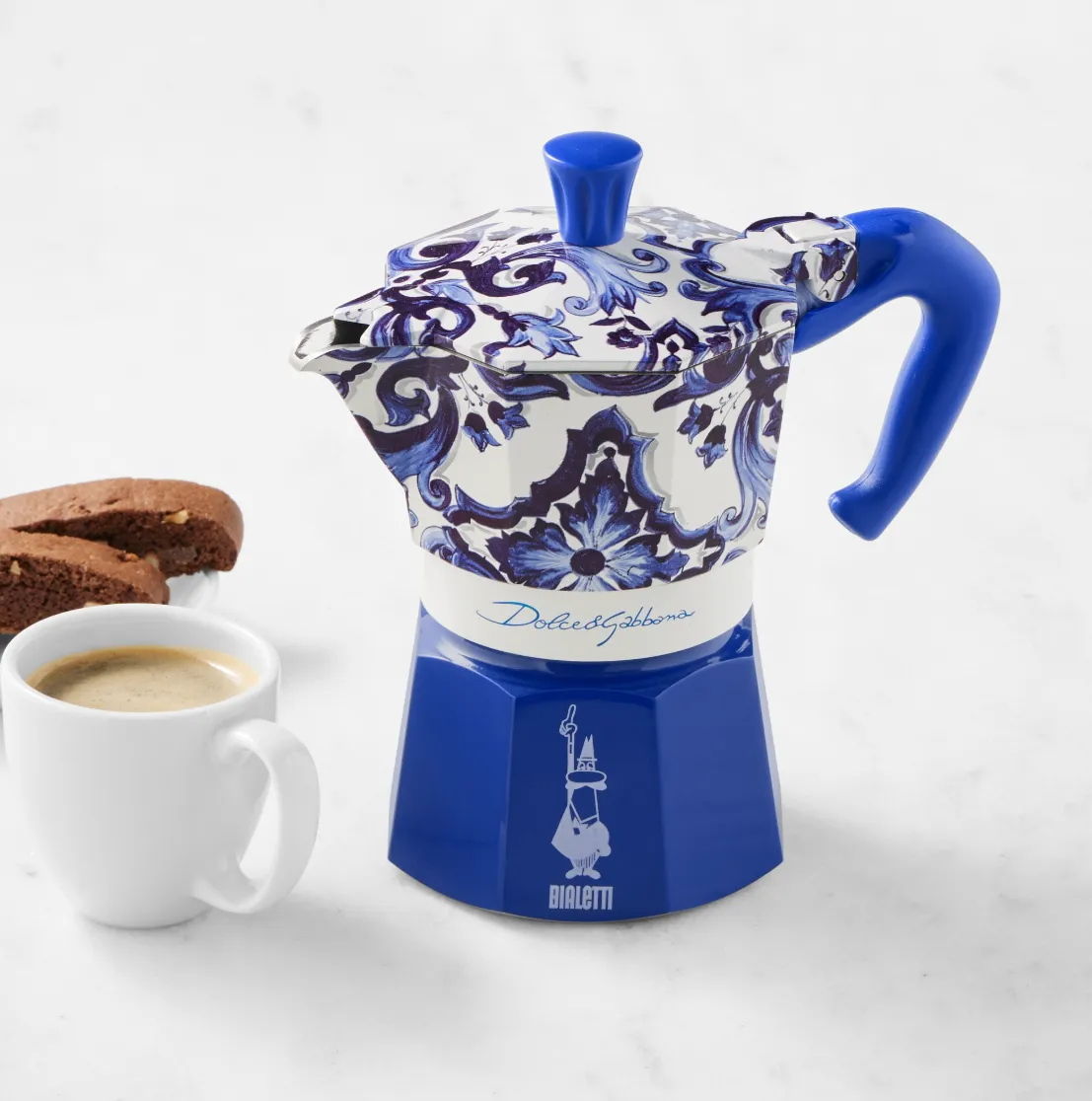 Dolce & Gabbana x Bialetti Moka Pot (3 Cup).